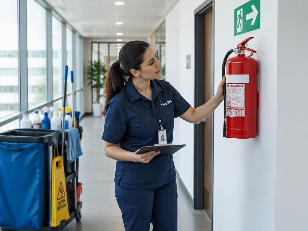 Praxisfoto zum Thema: HRA Brandschutz Unterweisung – Brände verhindern, alarmieren und sicher in Sicherheit kommen